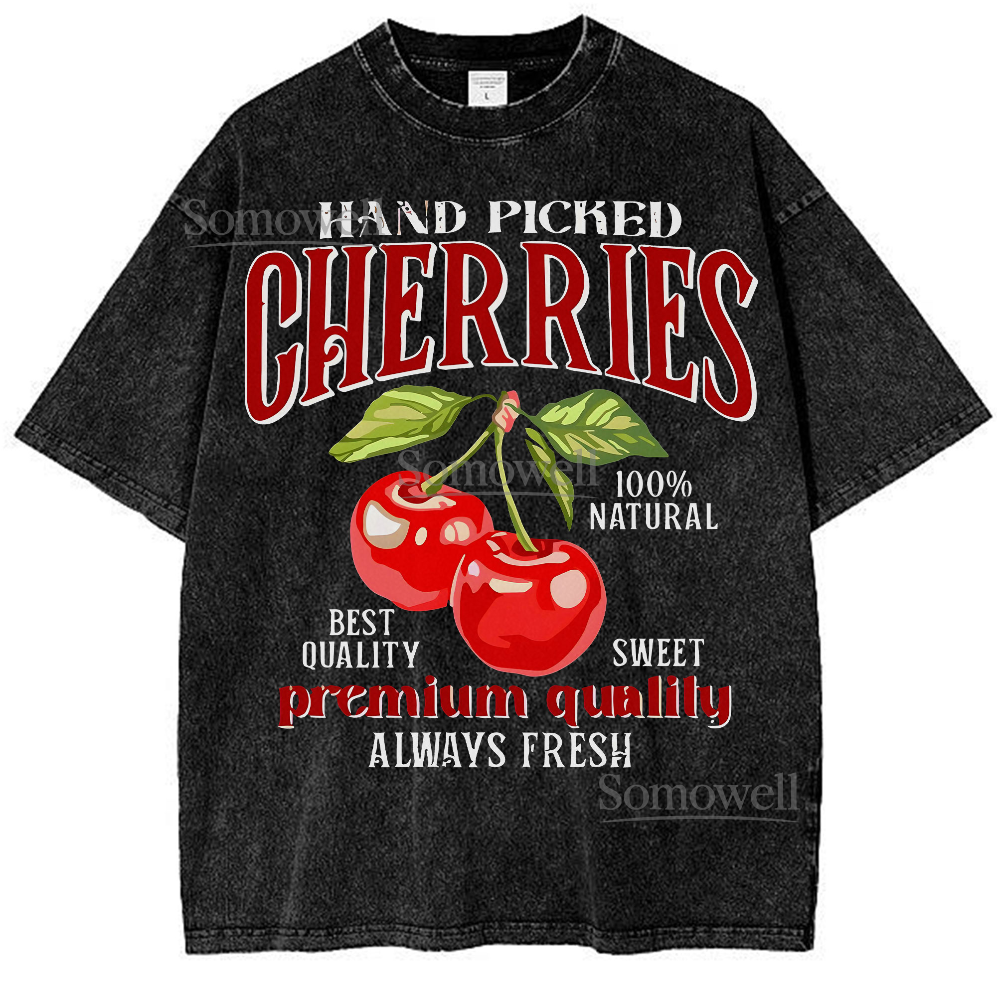 Hand Picked Cherries Natural Sweet Fruit ,hoodie sweatshirt vintage