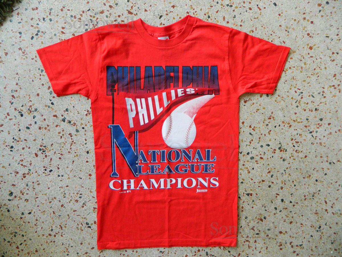 Philadelphia Phillies 1993 National League Champs vintage baseball tee - size medium_730