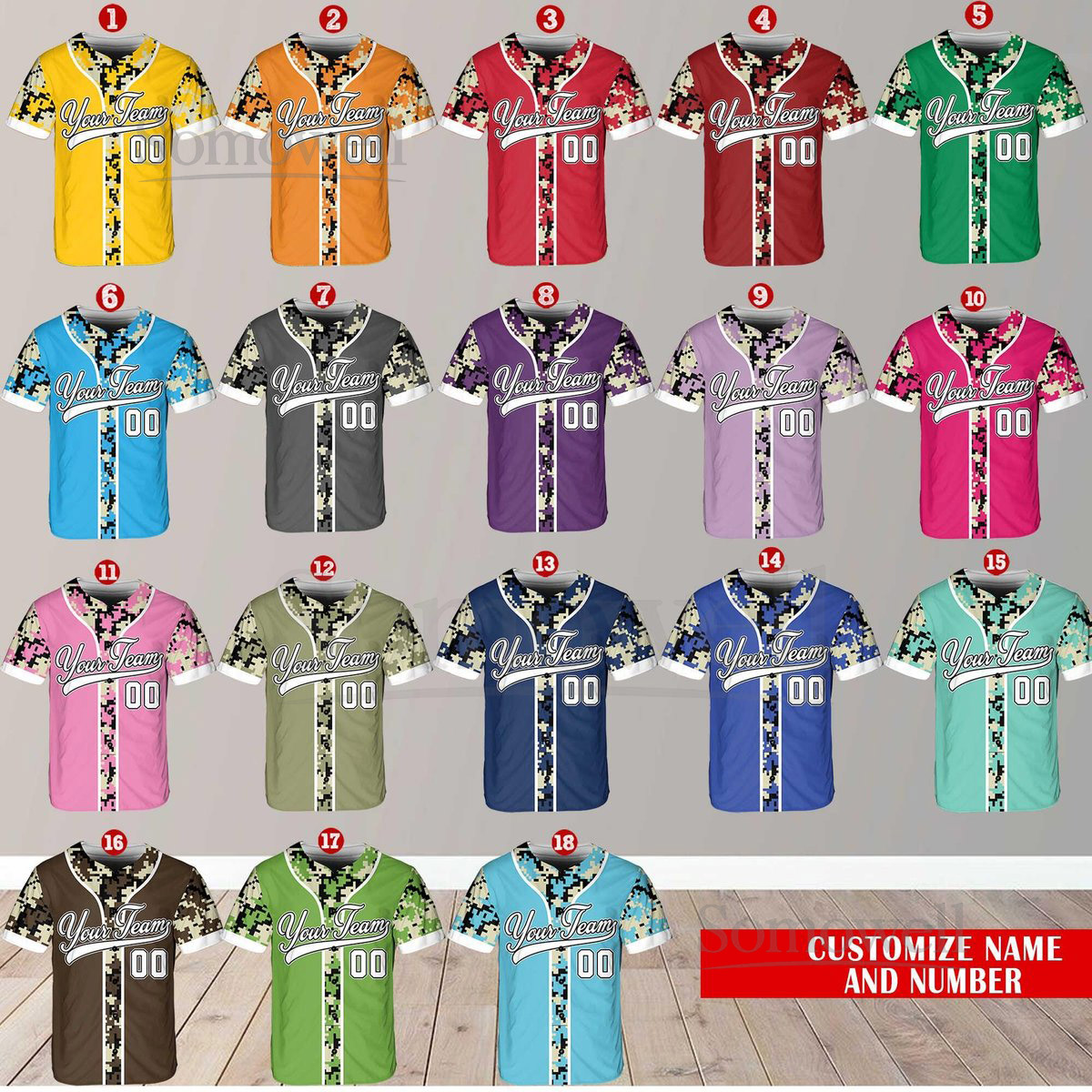 Personalized Team Name And Number Baseball Jersey Custom Baseball Jersey Shirt Baseball Jersey Uniform For Baseball Fans Baseball Lovers_560