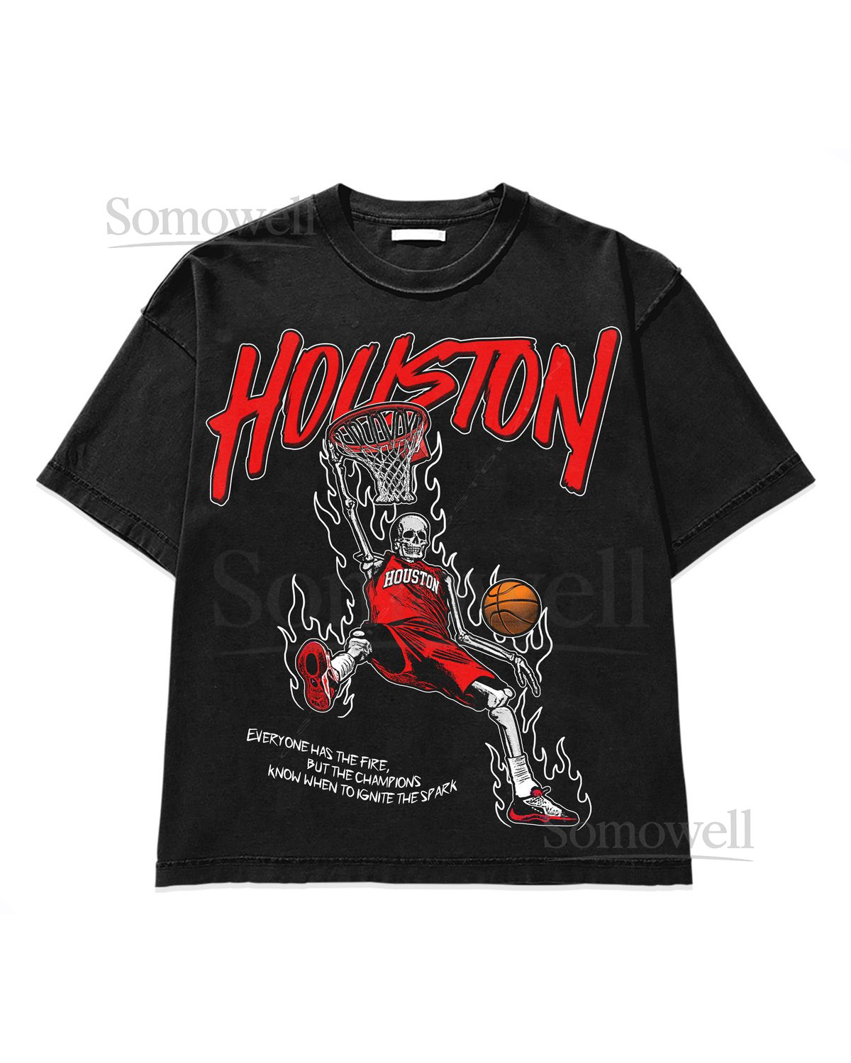 Houston Basketball T Shirt Houston Graphic Bootleg T-Shirt Vintage Houston T Shirt Houston_214