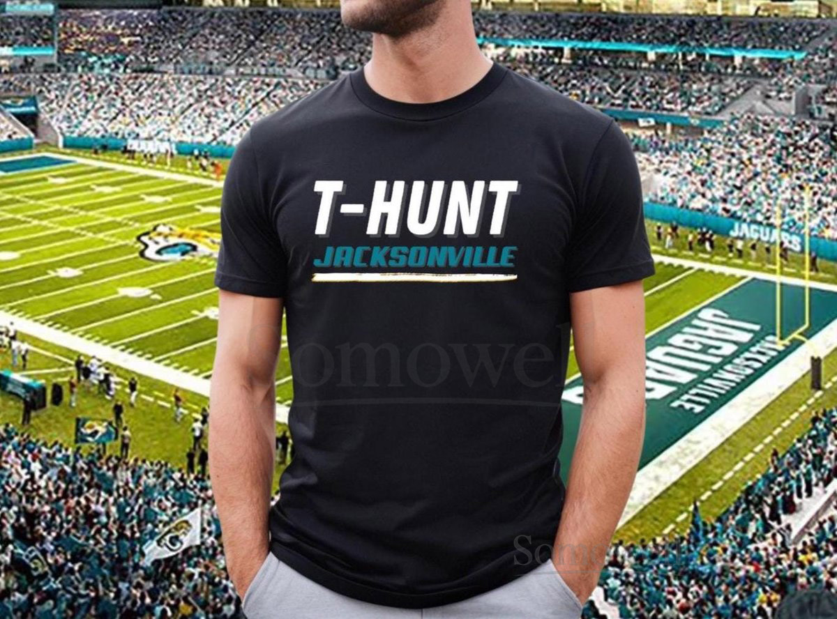 Travis Hunter Jersey T-HUNT Jacksonville Unisex Tee - Jacksonville Jaguars shirt 2nd Pick of the Draft Travis Hunter num_906