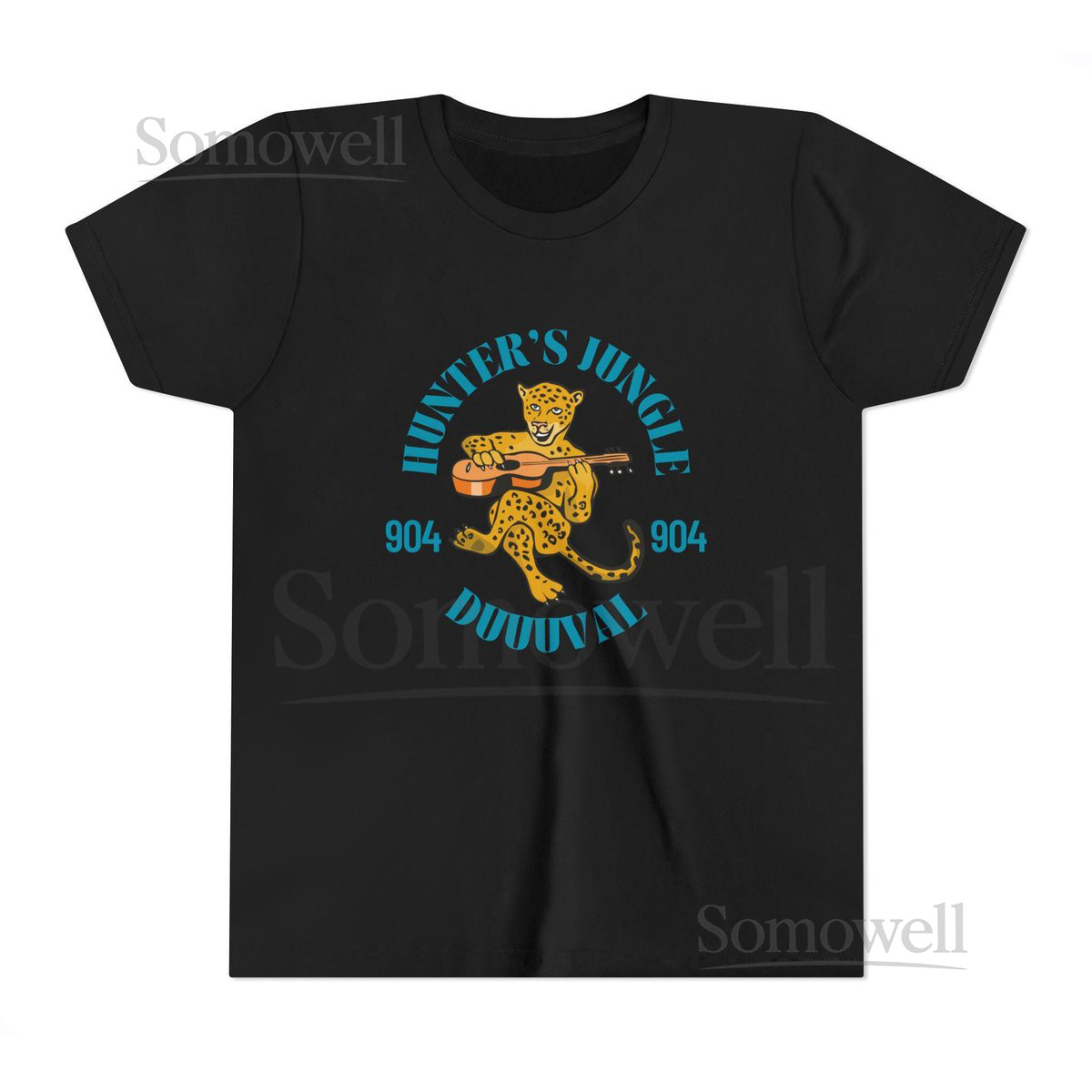 Hunter's Jungle Retro Jacksonville TShirt for Kids Duuuval Youth Tee The Hunt is on in D_414