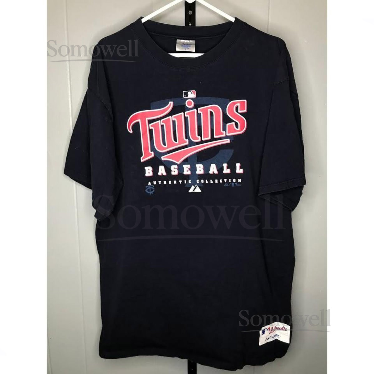 Vintage Minnesota Twins Majestic Authentic T shirt MLB sz XL_918