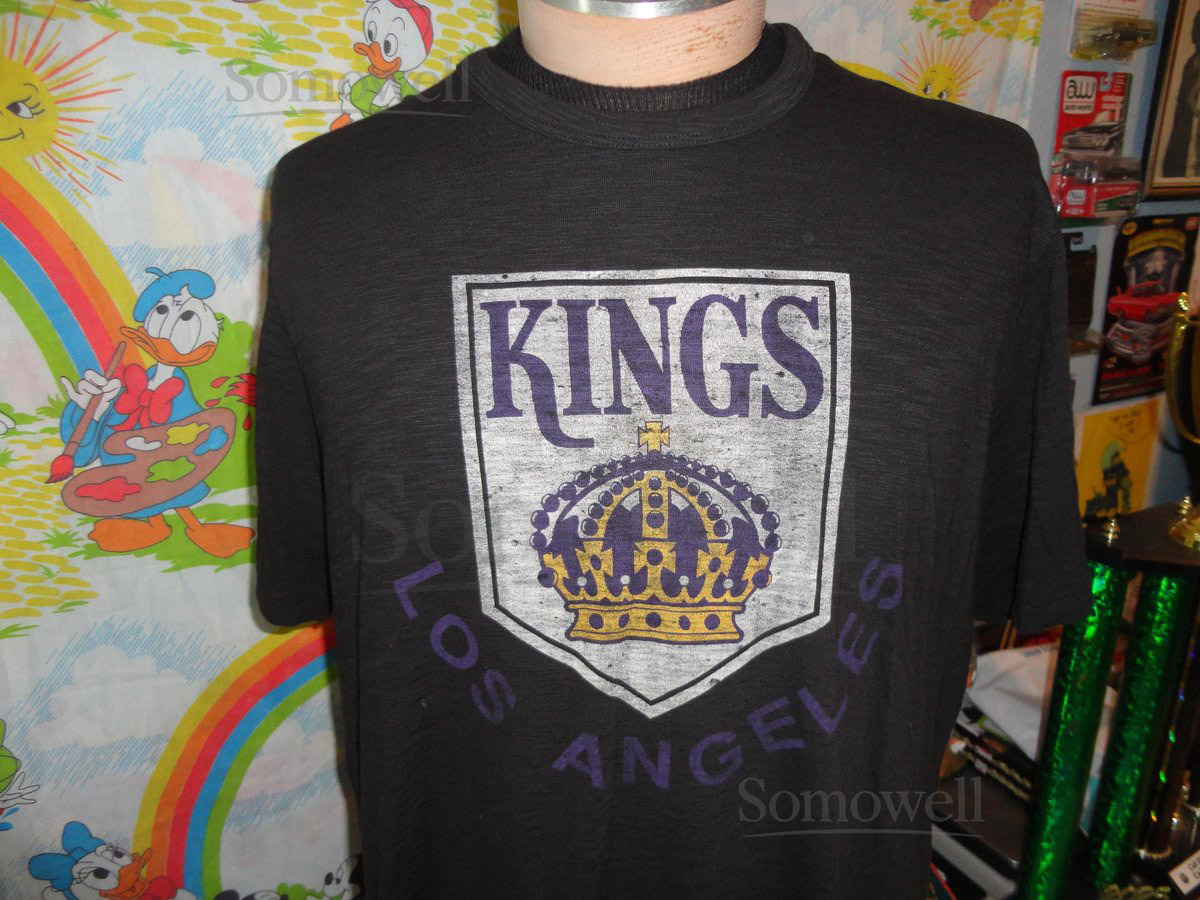 Los Angeles Kings Tee NHL Hockey Retro T Shirt XL_291
