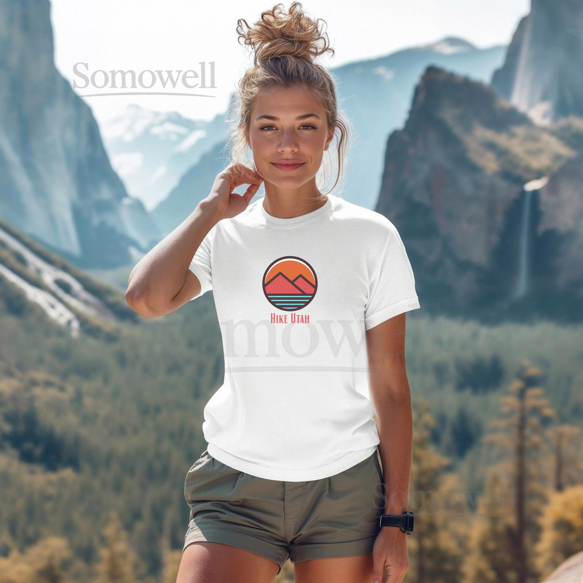Hiking Inspired Unisex Tee Perfect for Adventure Lovers Travel Gift Outdoor Enthusiast Casual Fashion Hike Utah Shirt_201