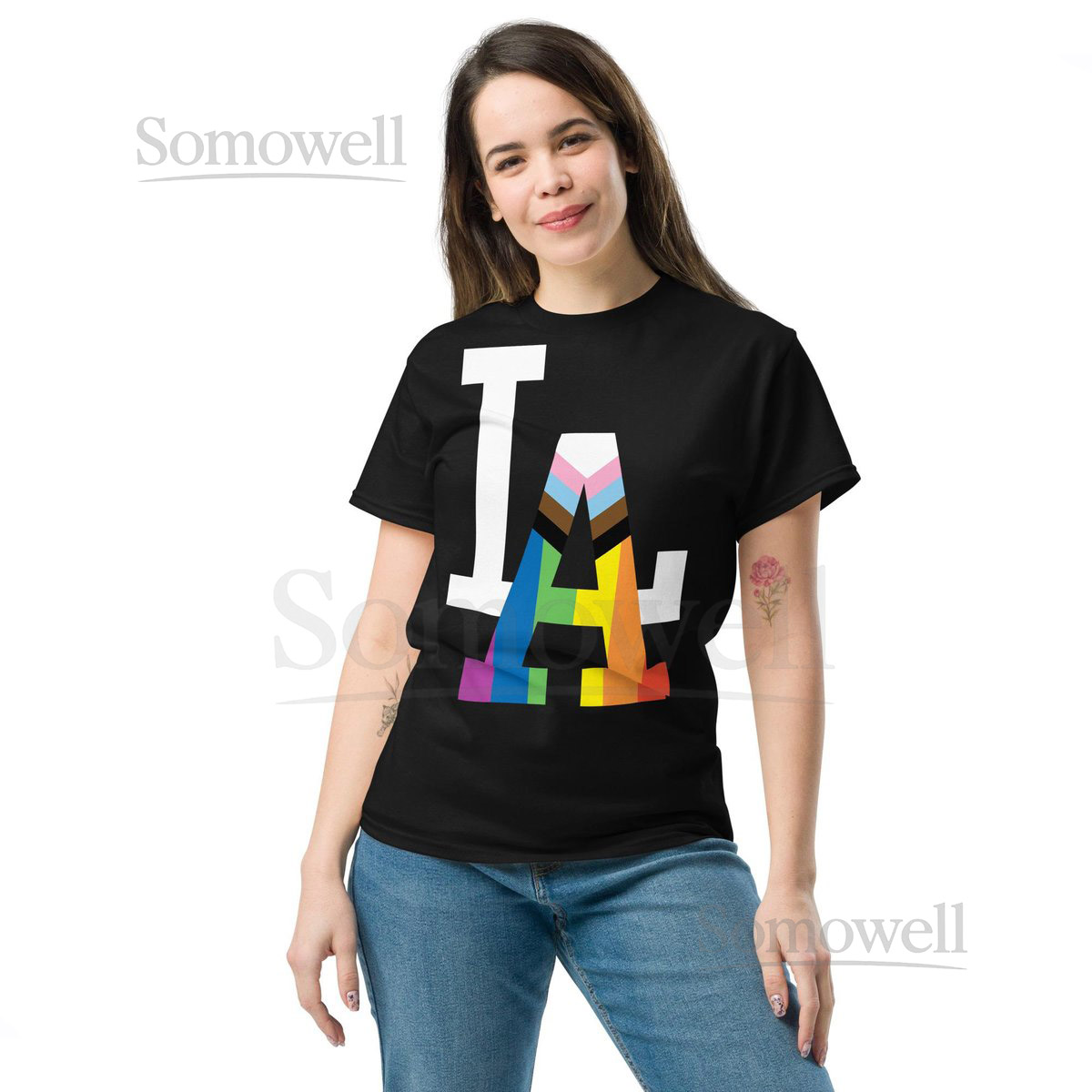The Real Mija LA Pride Logo Tee_811