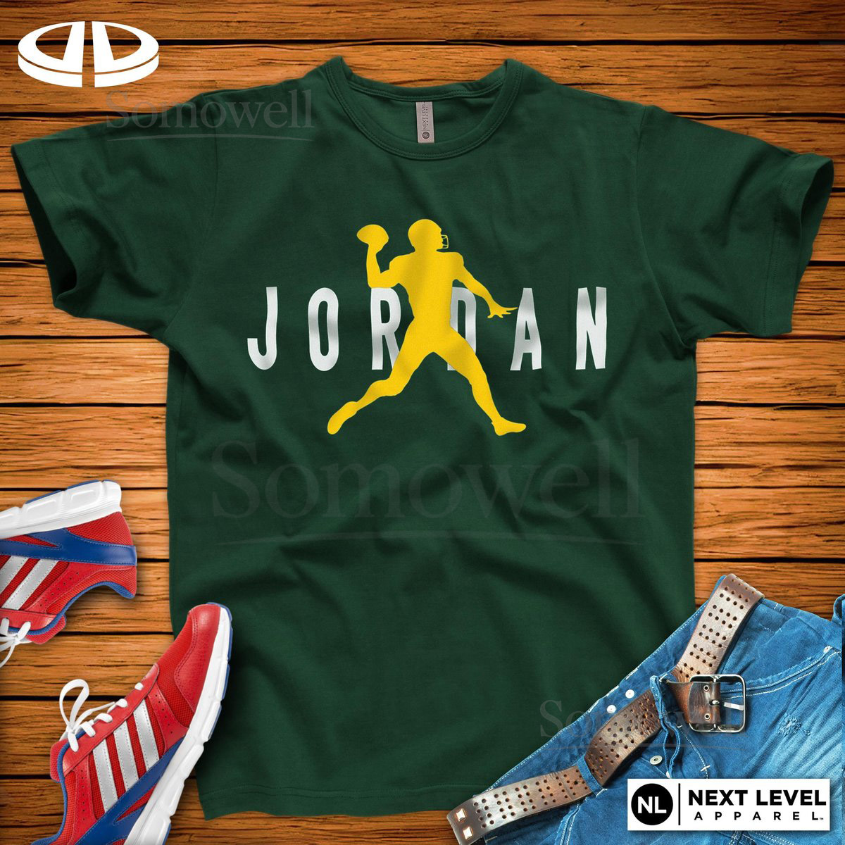 Green Bay Football quotJORDANquot T-Shirt_387