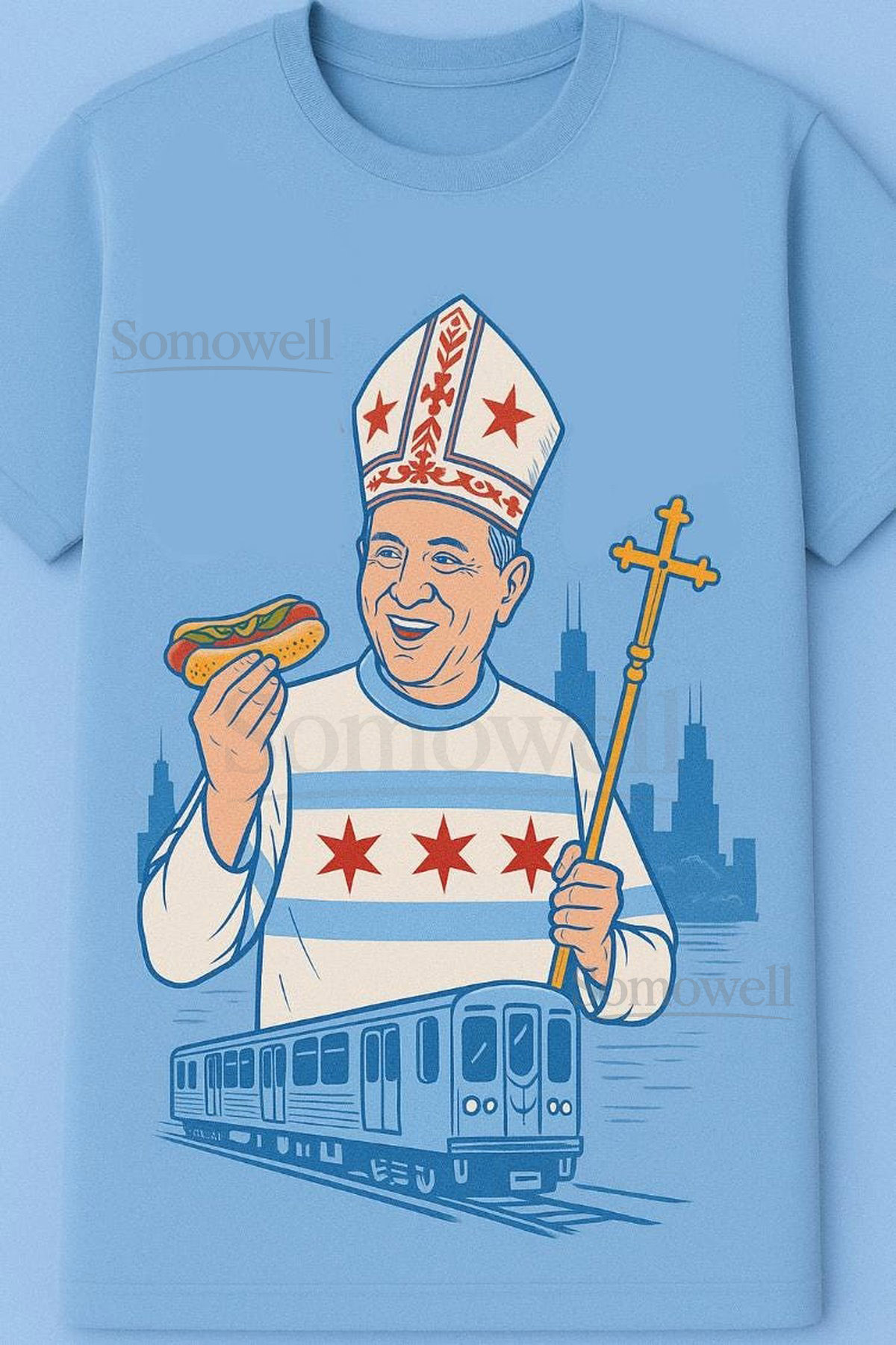 Chicago Pope Shirt Relish in the Glory - Funny Baseball Gift_220