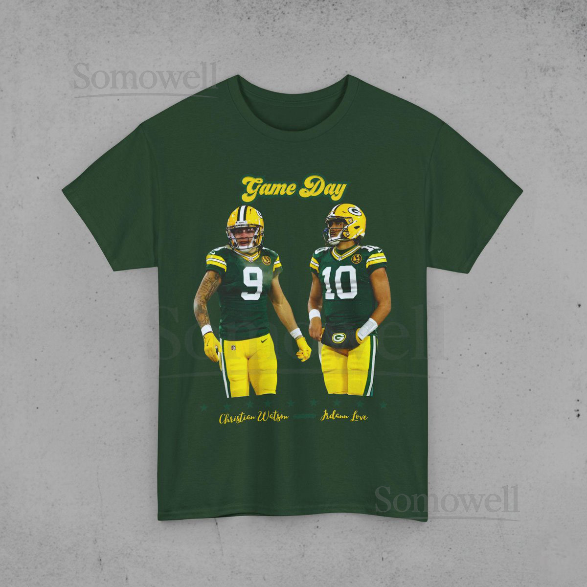 Packers Game Day - Jordan Love - Christian Watson Unisex T-Shirt_622