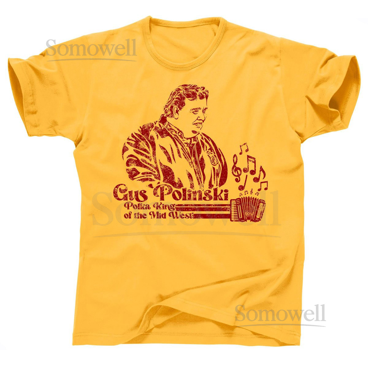 Gus Polinski Polka King of the Mid West Kenosha Kickers Sheboygan Wisconsin John Candy Hughes Home Alone 2 Uncle Buck 90s Movie Tee T Shirt_195