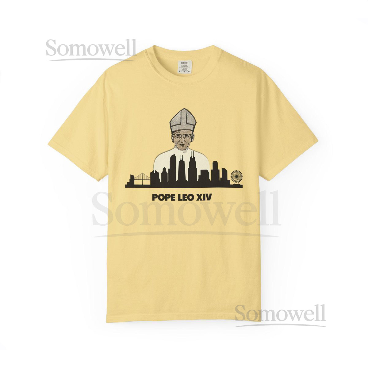 Comfort Colors quotDa Popequot T-shirt Luxe Cotton Crewneck_375