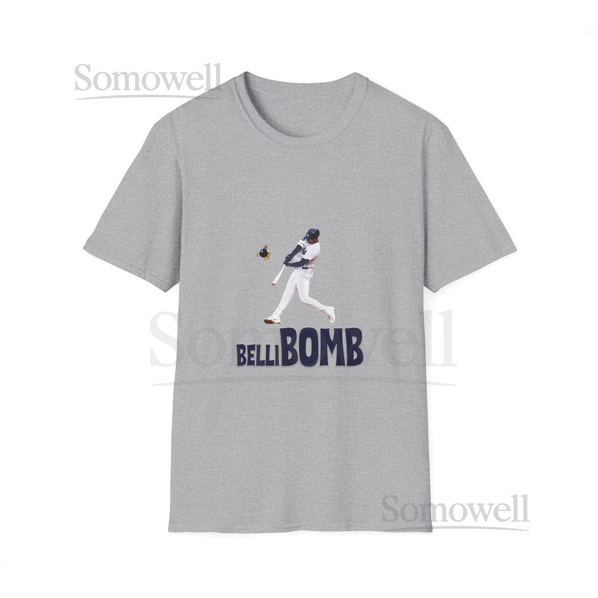 Cody Bellinger BelliBomb Baseball Softstyle Unisex Shirt Gift for Athletes gift for her gift for him gift for baseball fans Yankees_354