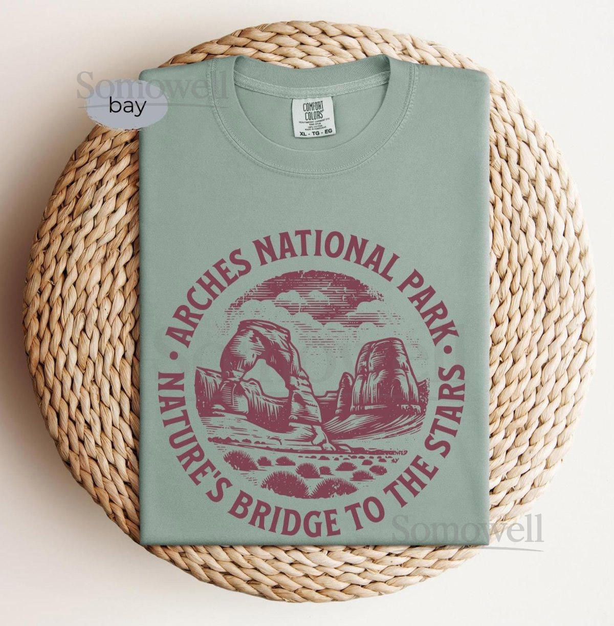 Arches national park shirt unisex utah crewneck sweatshirt utah national parks shirt long sleeve utah souvenir delicate arch utah t shirt_30