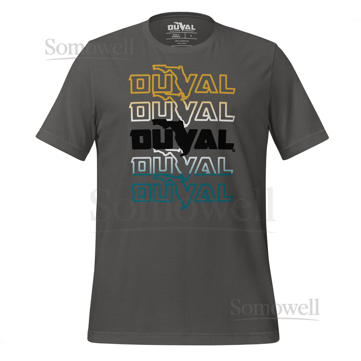 Duval Clothing Co. - Jags Inspired Duval Tee - Duval County Jacksonville - FREE SH_116