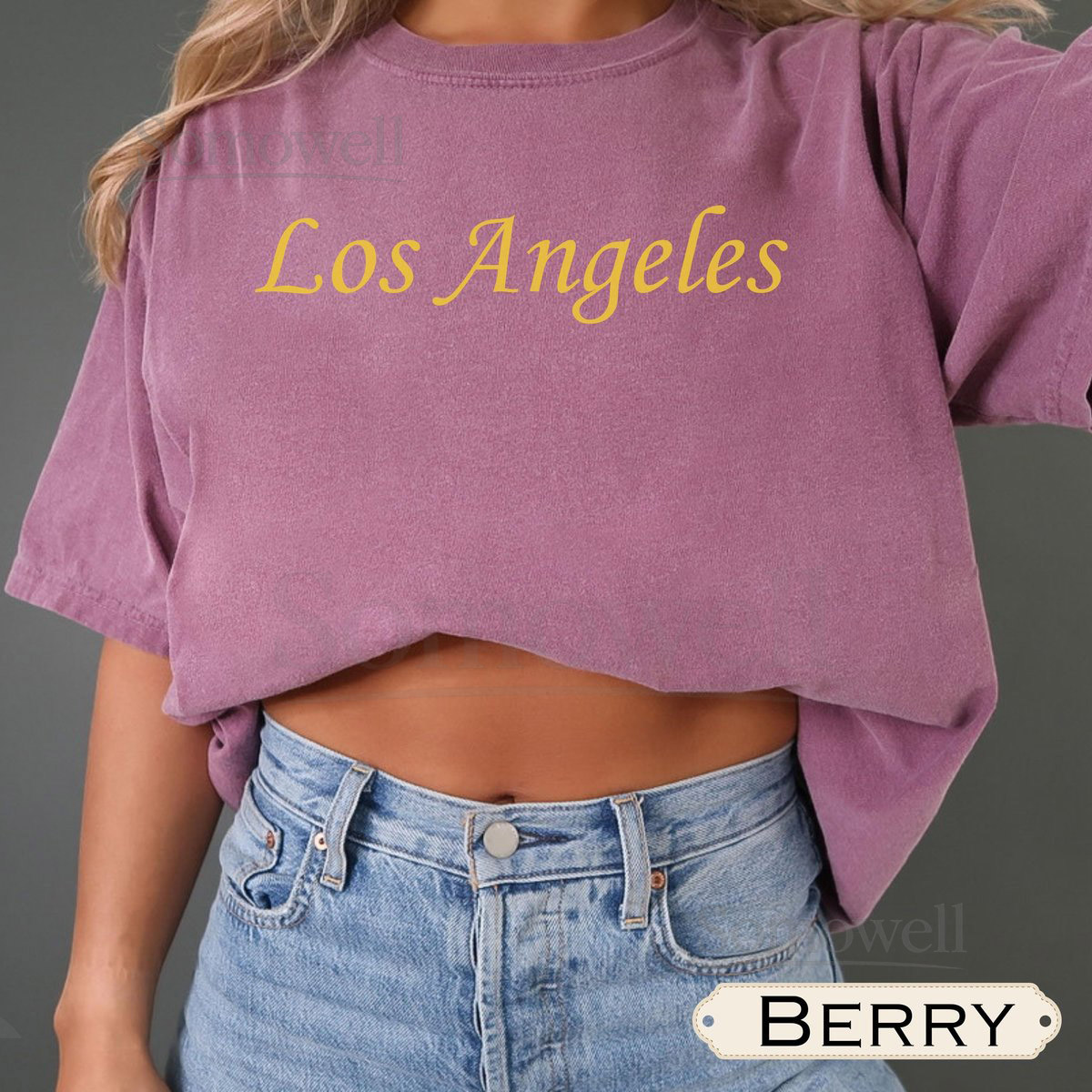 Los Angeles Comfort Colors T-Shirt California Vacation Tee_279