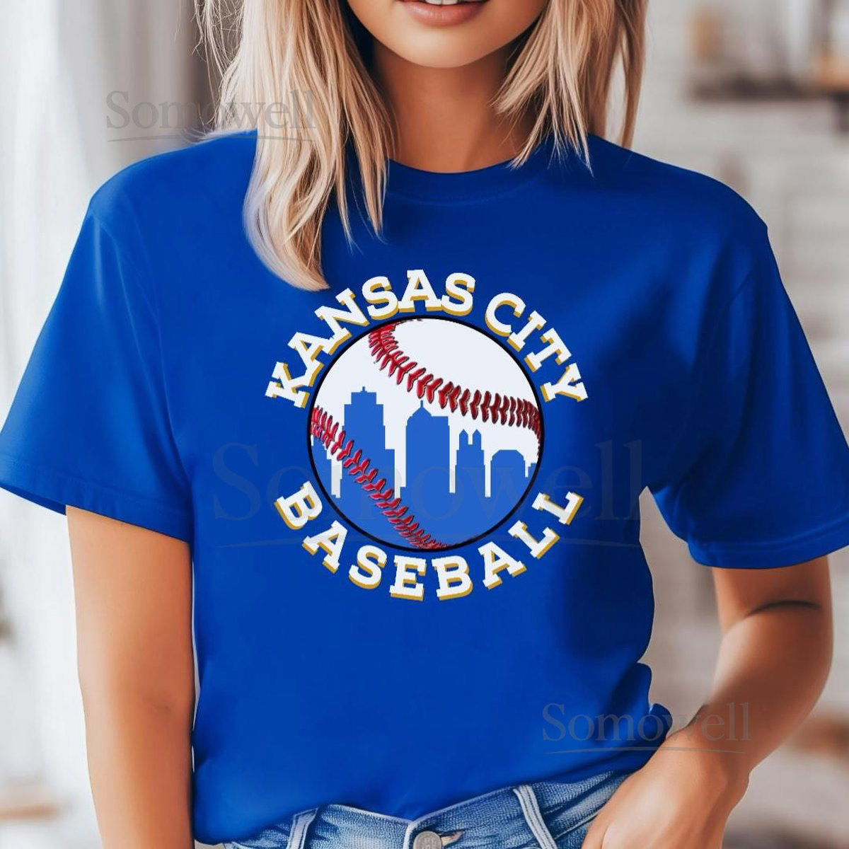 Kansas City Royals Unisex Tee Baseball Crown Shirt_439