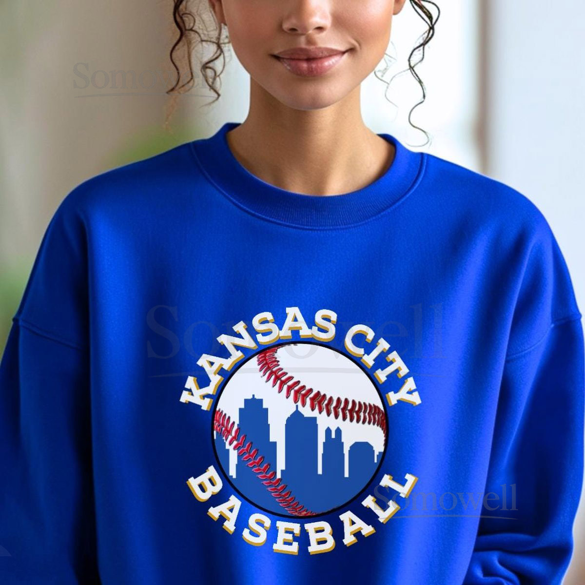 Kansas City Royals Crewneck Sweatshirt Baseball Fan Gift_416