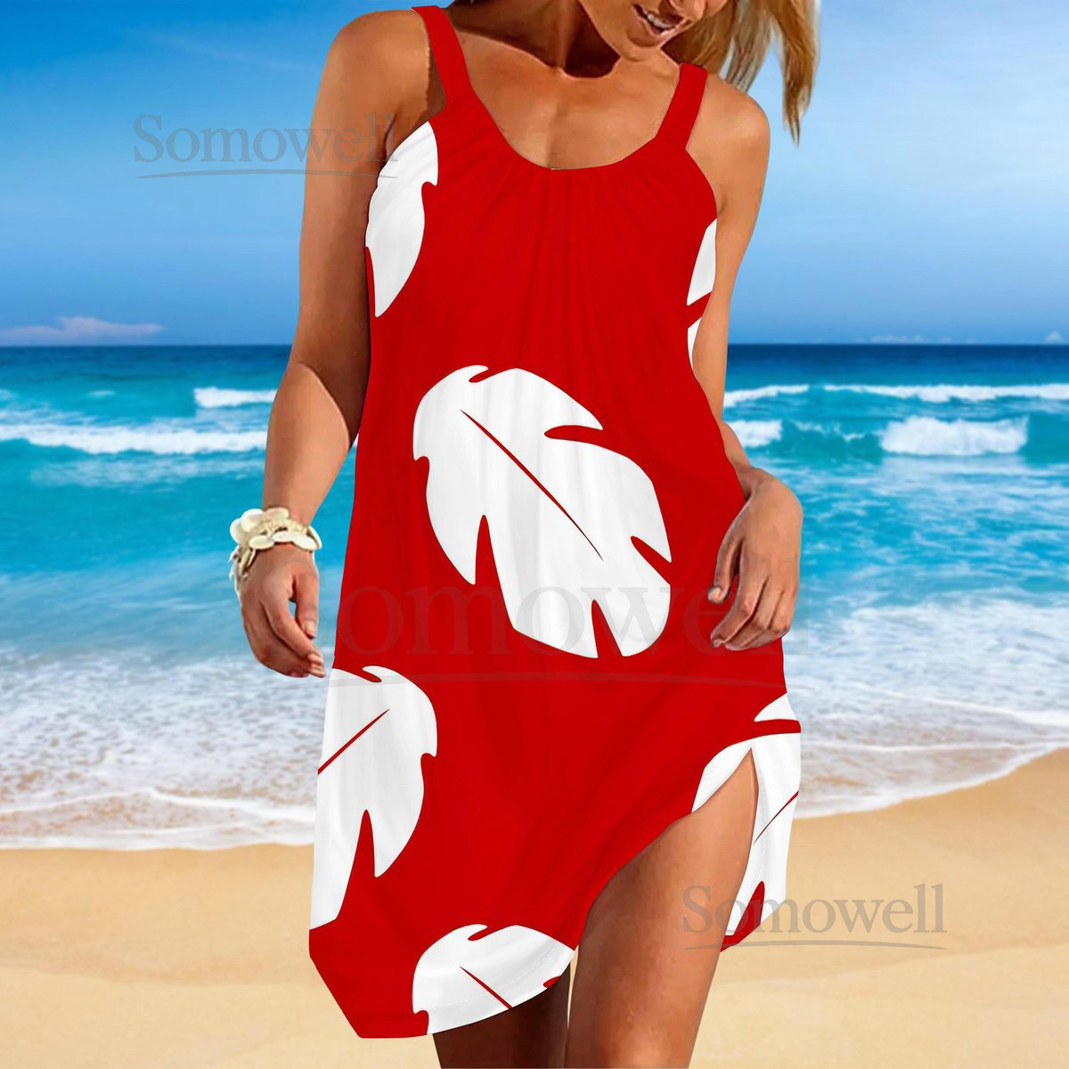 Lilo Sling Summer Dress Disney Floral Women Dress Lilo And Stitch Shirt Disney Trip Shirt Shirt For Her Summer Gift Beach Dress_110