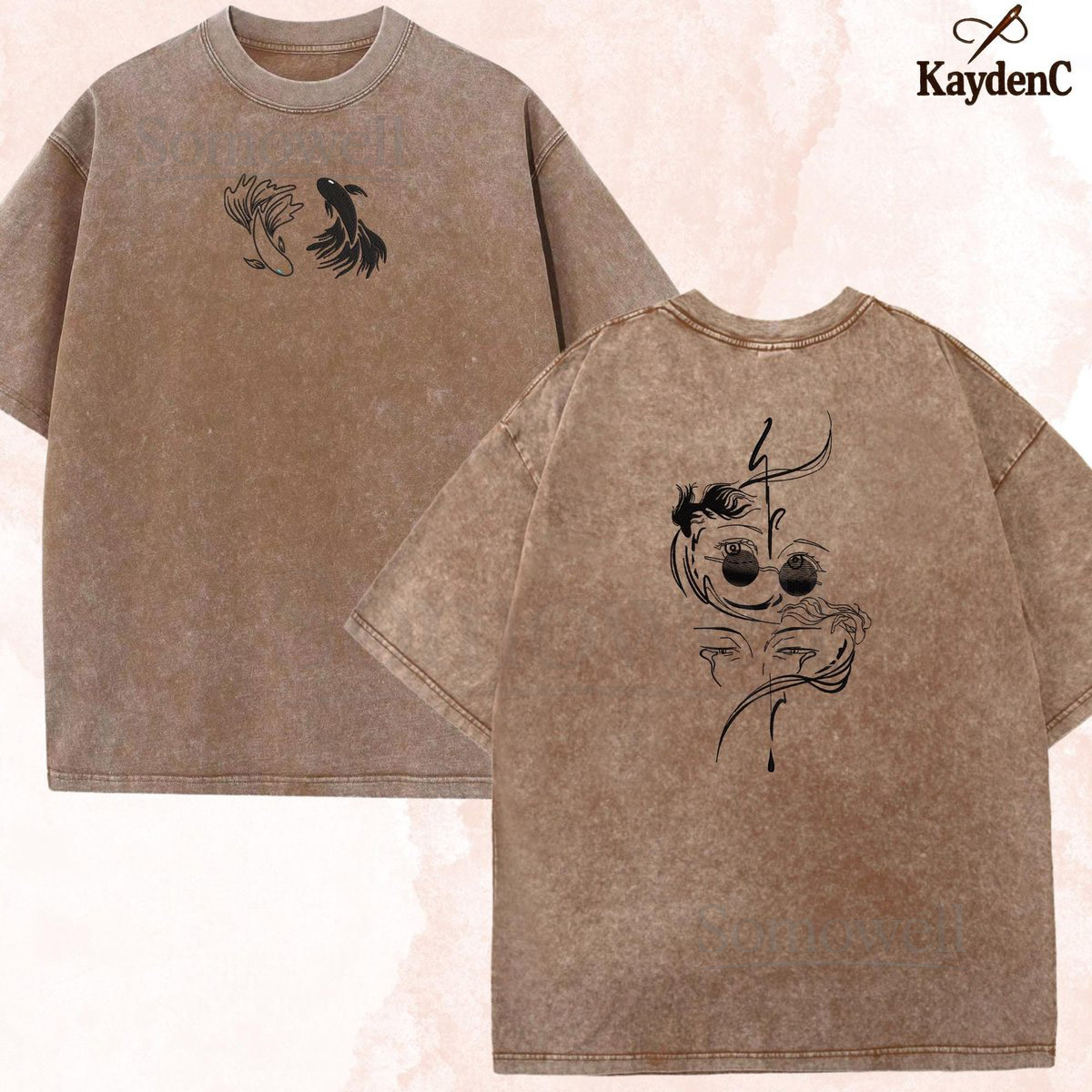 Embroidered Anime Shirt Sorcery Battle Cursed Technique Design_38