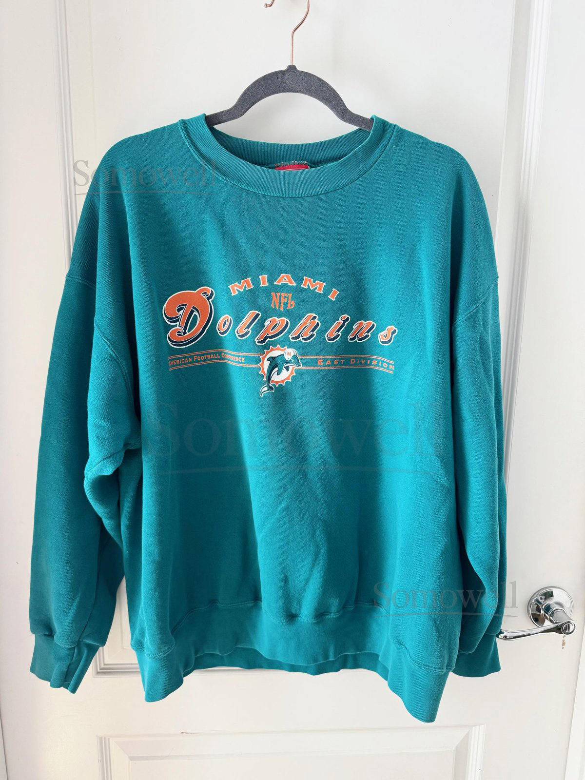 Vintage 90s Miami Dolphins Crewneck sweatshirt_617