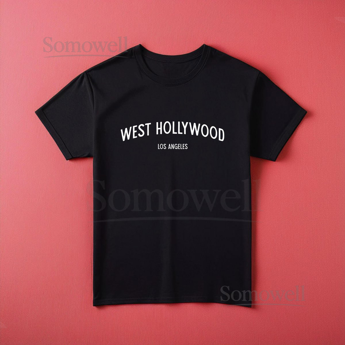 West Hollywood LA Neighborhood T-Shirt Los Angeles Local Merch Gift_442