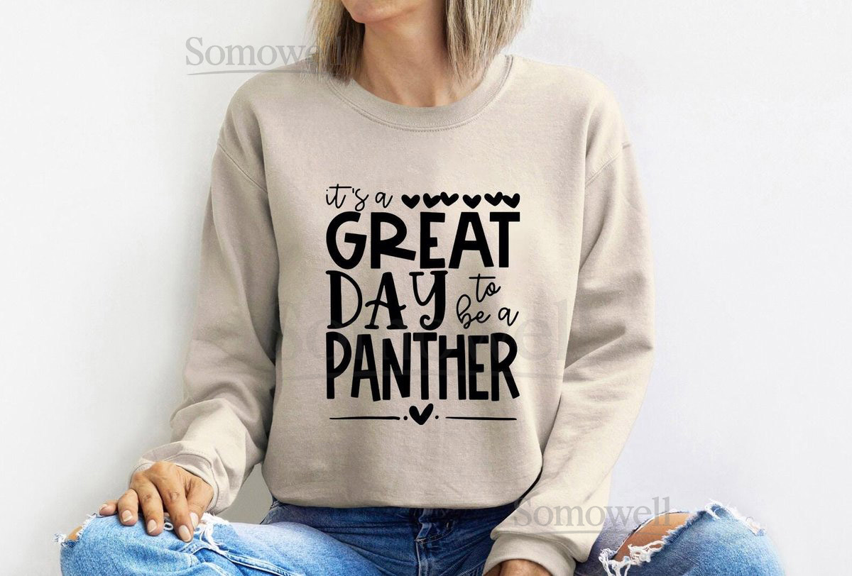 Panther Pride T-Shirt School Spirit Game Day Tee_811