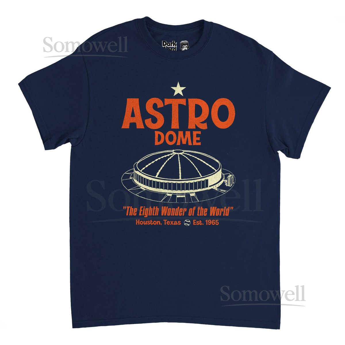 Retro Defunct Houston Astrodome Stadium Sports Travel Souvenir T-Shirt - Christmas Shoppers Please Read Item Description - Free Sh_794