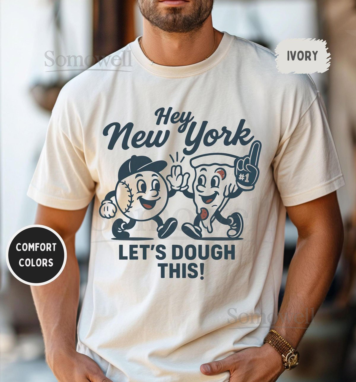 Funny Retro New York Baseball T-shirt Vintage NYC Tee Hipster Sports Top Gift for Baseball Fans Unisex Garment-Dyed Shirt_472
