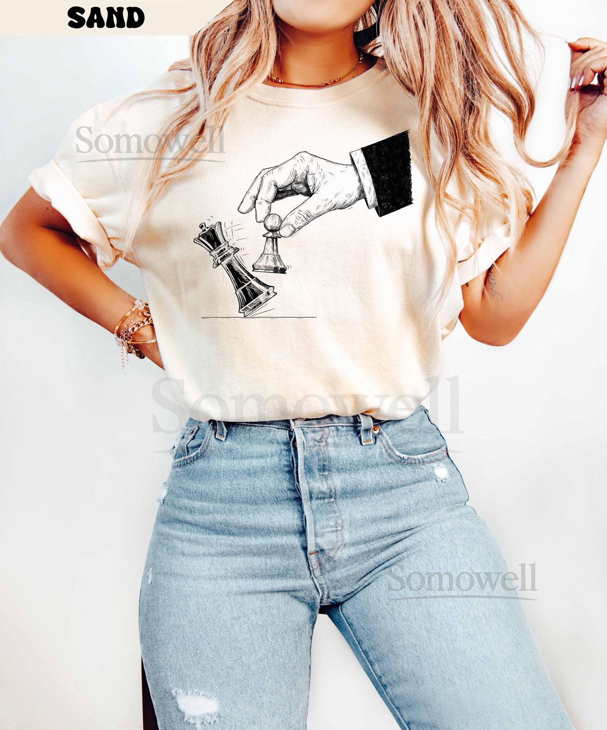 Protest Chess Shirt Pawn Knocks Down King Shirt No Kings In America Shirt Rejecting Kings Shirt Anti Trump Shirt Chess Resist Shirt_356