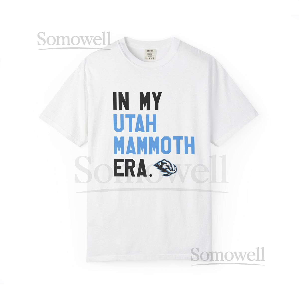 In My Utah Mammoth Hockey Club Era -- 22 -- Utah Hockey Taylor Hockey -- Unisex Hockey Oversized T-Shirt Comfort Colors 1717_222