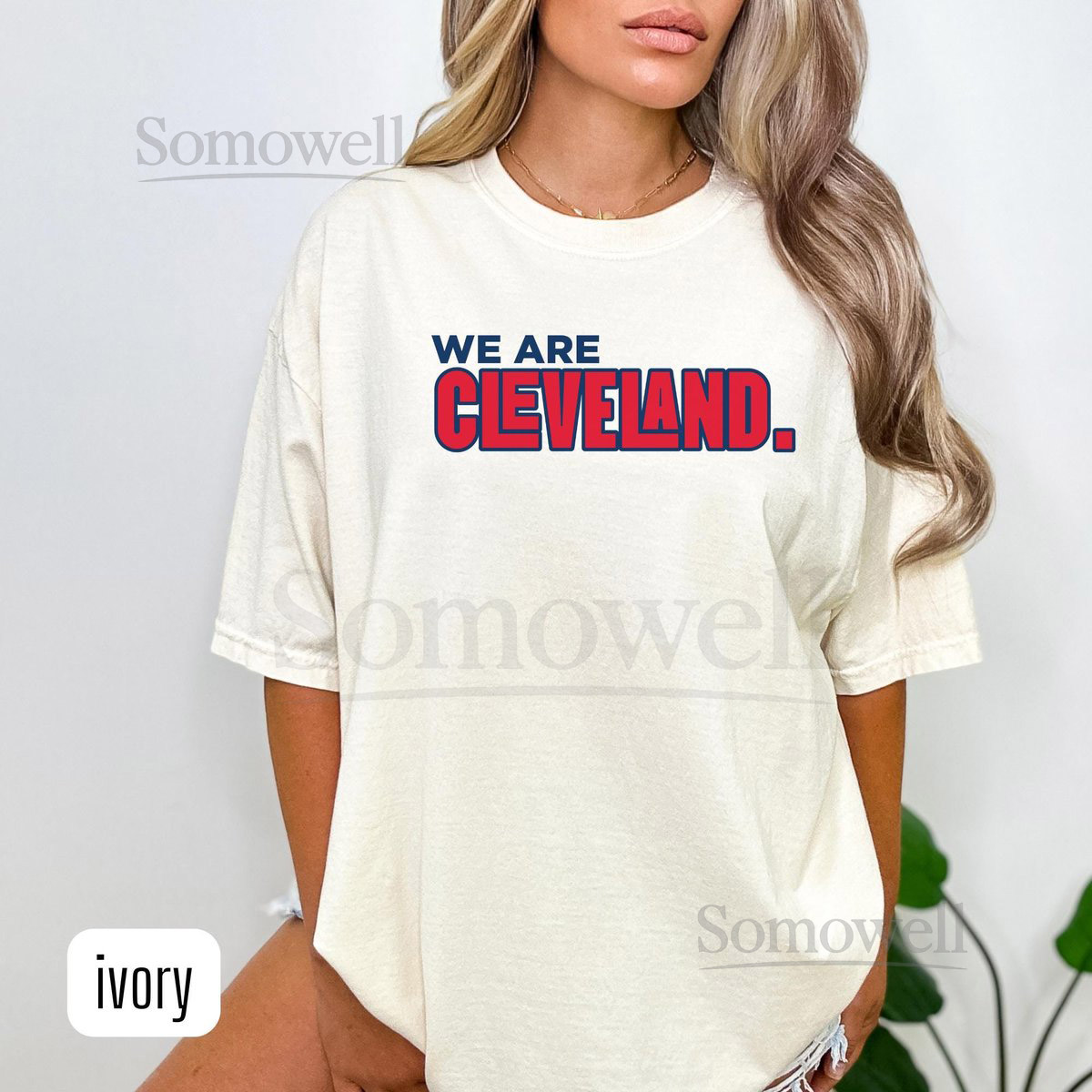 We Are Cleveland T-shirt Cleveland Baseball Tshirt Indian Crewneck Game Day Gear Guardian Merch for Her Womens Cleveland Cute Clothes_591