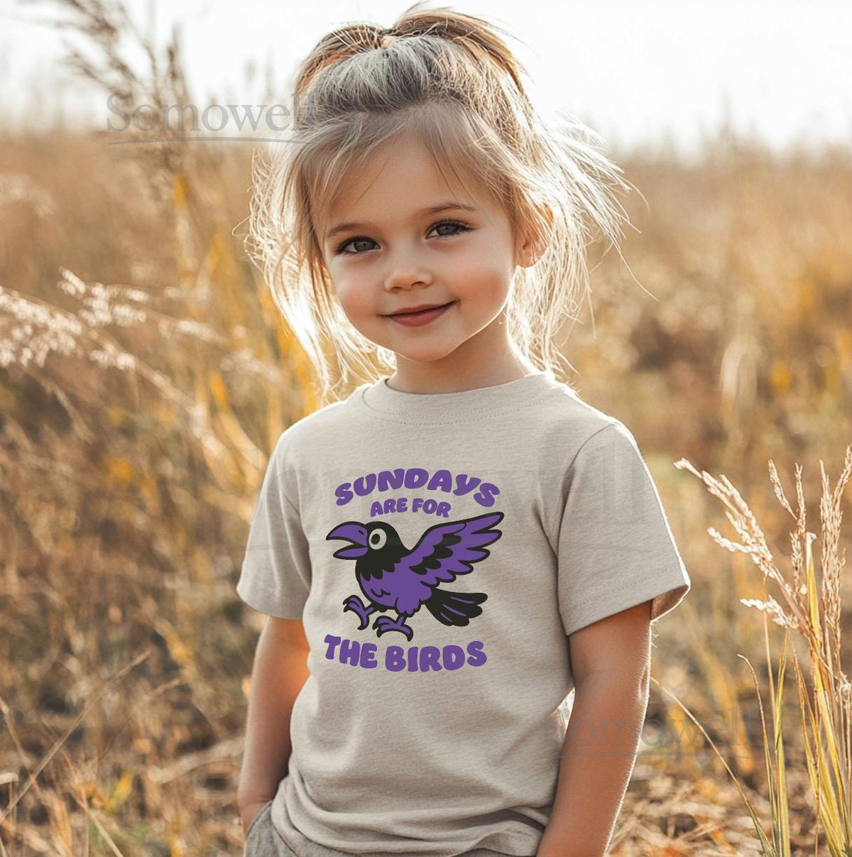 Baltimore Toddler Football Shirt Raven-Inspired Kids Game Day Tee_173