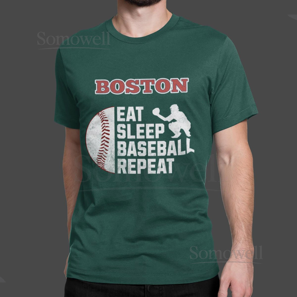 Vintage Boston Game day comfort with vintage vibesyour new favorite T-Shirt_662