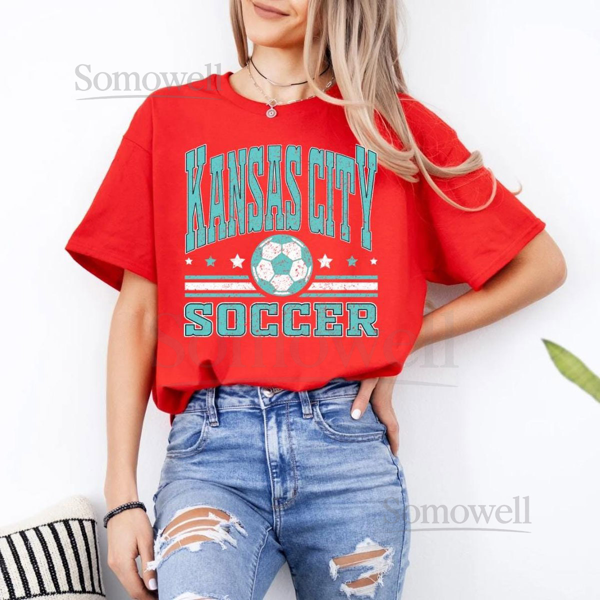 Kansas City Current Soccer Shirt KC Team Crewneck_378