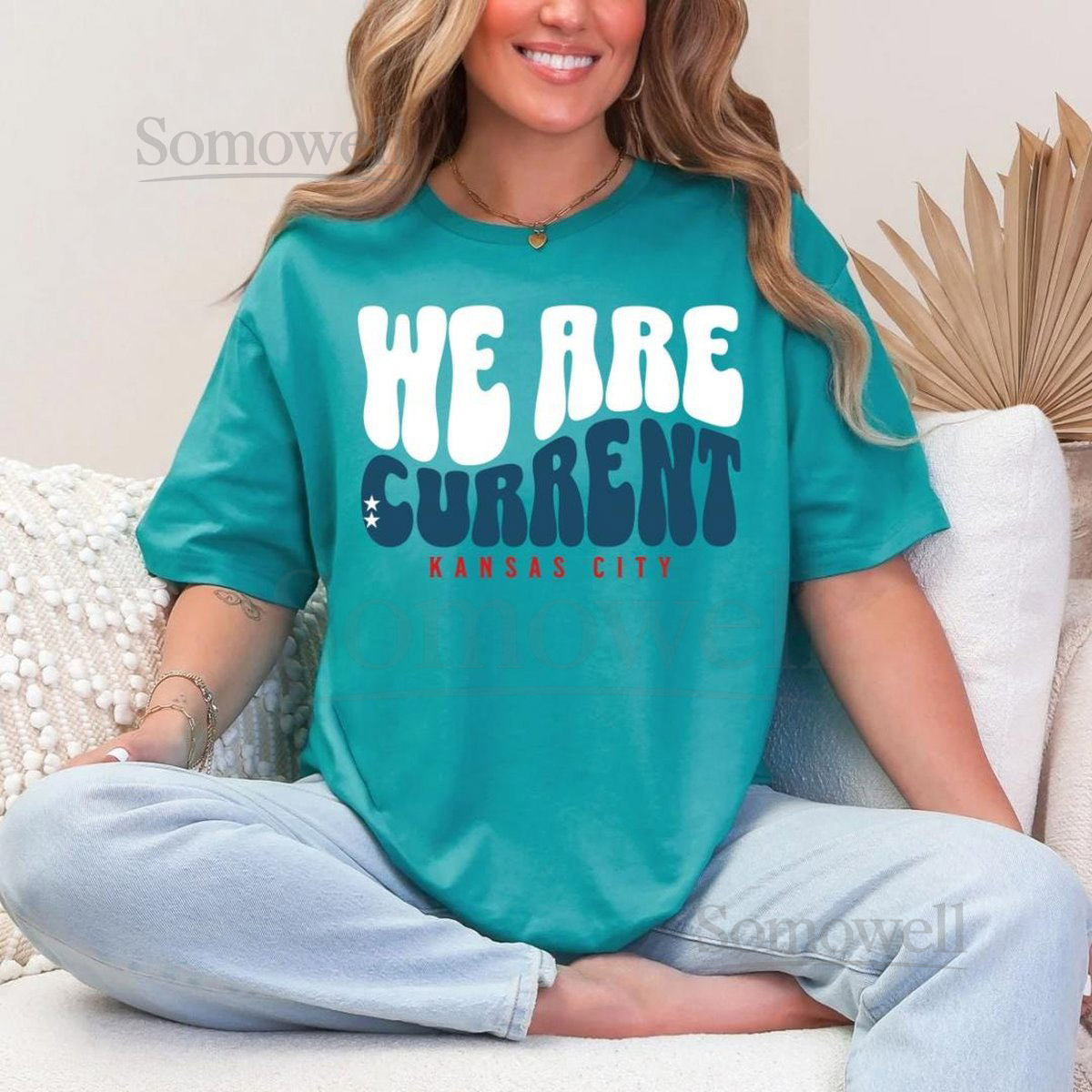 Kansas City Current Soccer Shirt KC Fan Crewneck_375