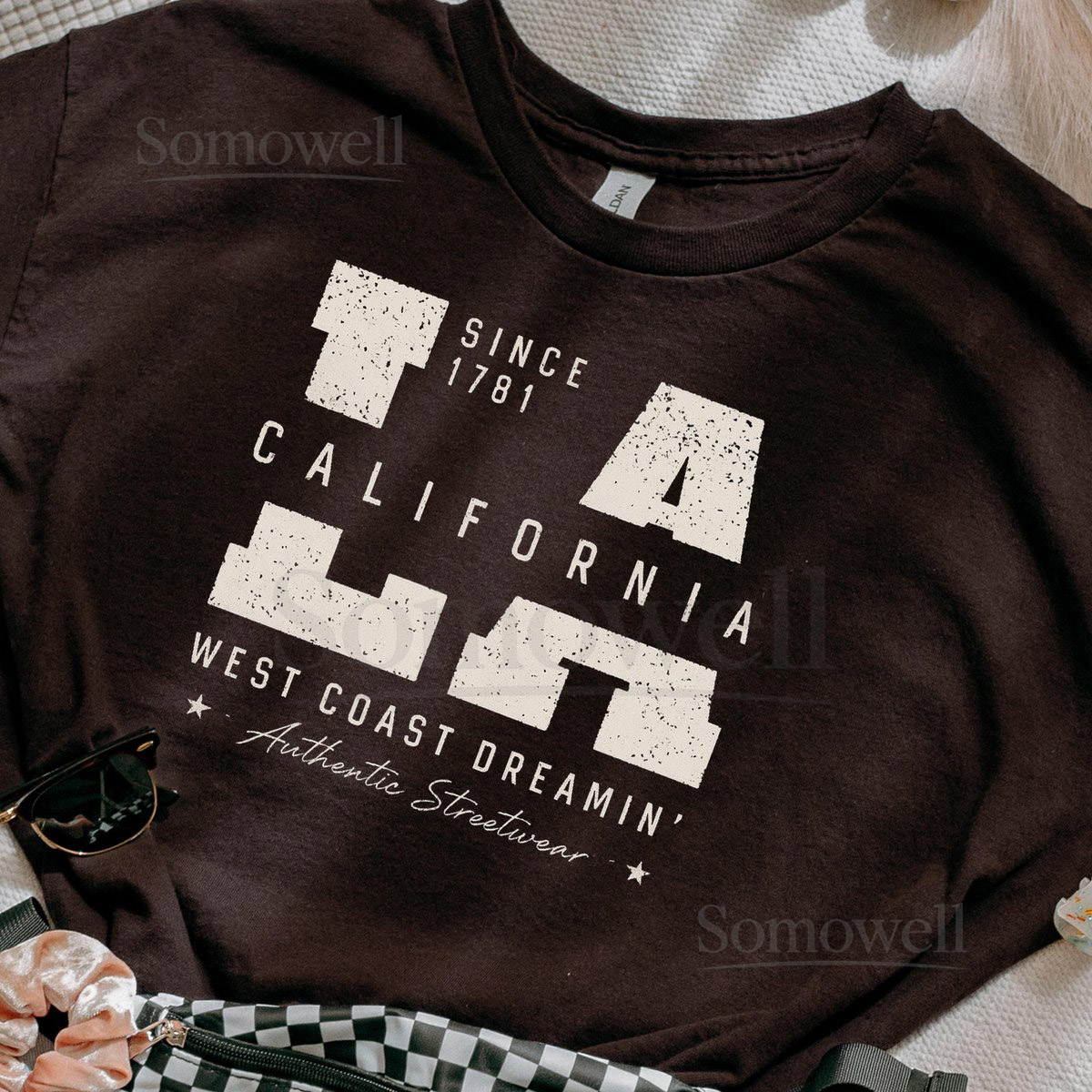 Los Angeles T-Shirt West Coast Dreamin' Streetwear Tee_317