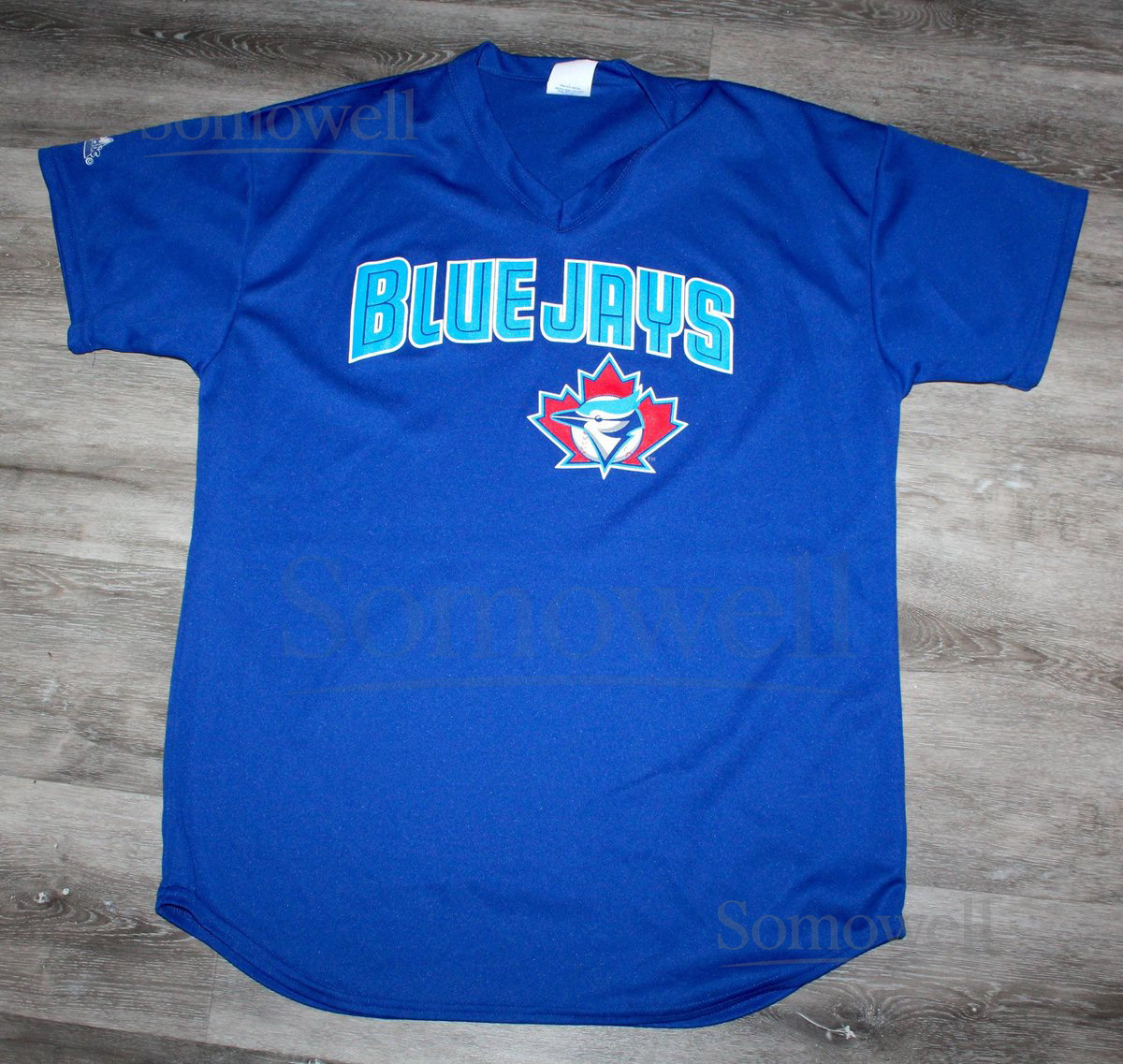 Vintage 90s Clothing MLB Toronto Blue Jays Baseball Canada Men Size XL Oversized Womens Retro Logo Print Short Sleeve Jersey T Shirt_1021