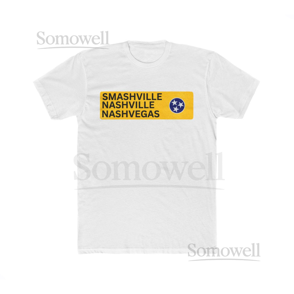 Nashville Predators Hockey T-Shirt Smashville Nashvegas Unisex Tee_333