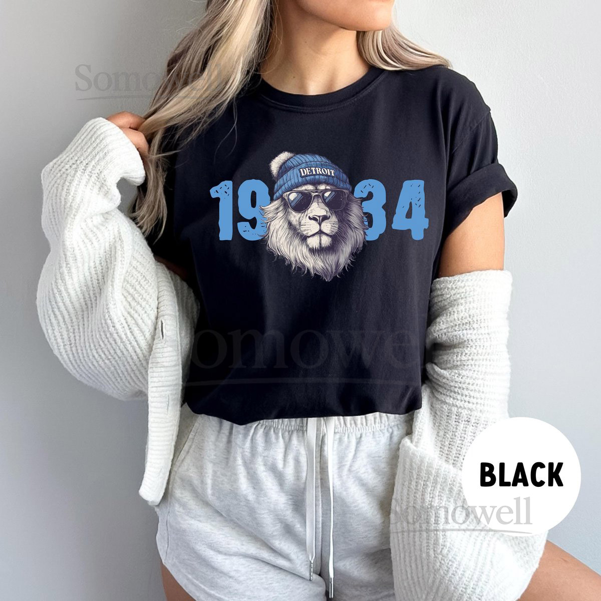 Comfort Colors Detroit Football Shirt Lion Football Shirt Retro Detroit Football Shirt Lion Football Gift Detroit Shirt Jared Goff_52