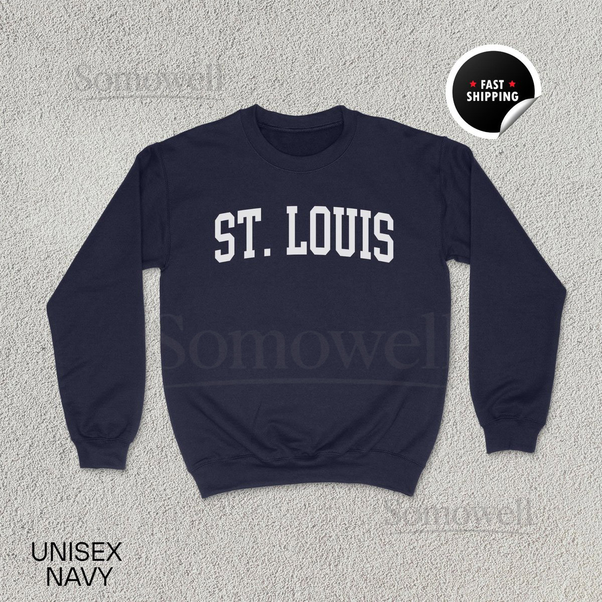 St. Louis Sweatshirt St. Louis Shirt Missouri Gift St. Louis Hoodie USA Shirt St. Louis Souvenir Unisex Sweatshirt_550