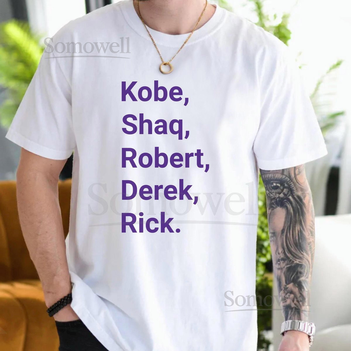Los Angeles Lakers Legends Shirt NBA Championship Team_294