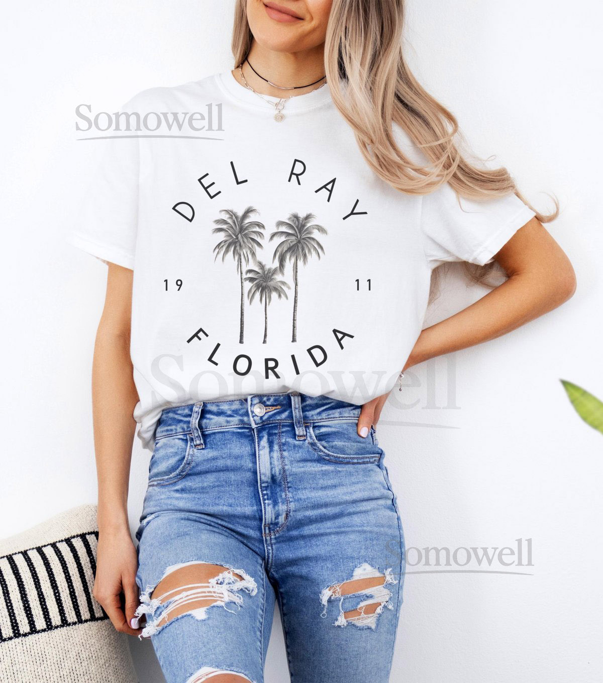 Del Ray Comfort Colors T-Shirt Del Ray Florida Shirt FL Beach Souvenir Gifts for Florida Lovers East Coast Coastal Tee Del Ray Sweater_402