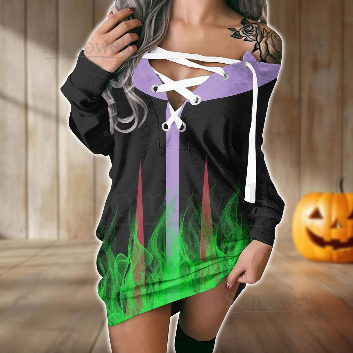 Halloween Maleficent Cross Dress Disney Maleficent Cosplay Costume Bad Witch Dress Disney Villains Dress Halloween Gift For Her_83