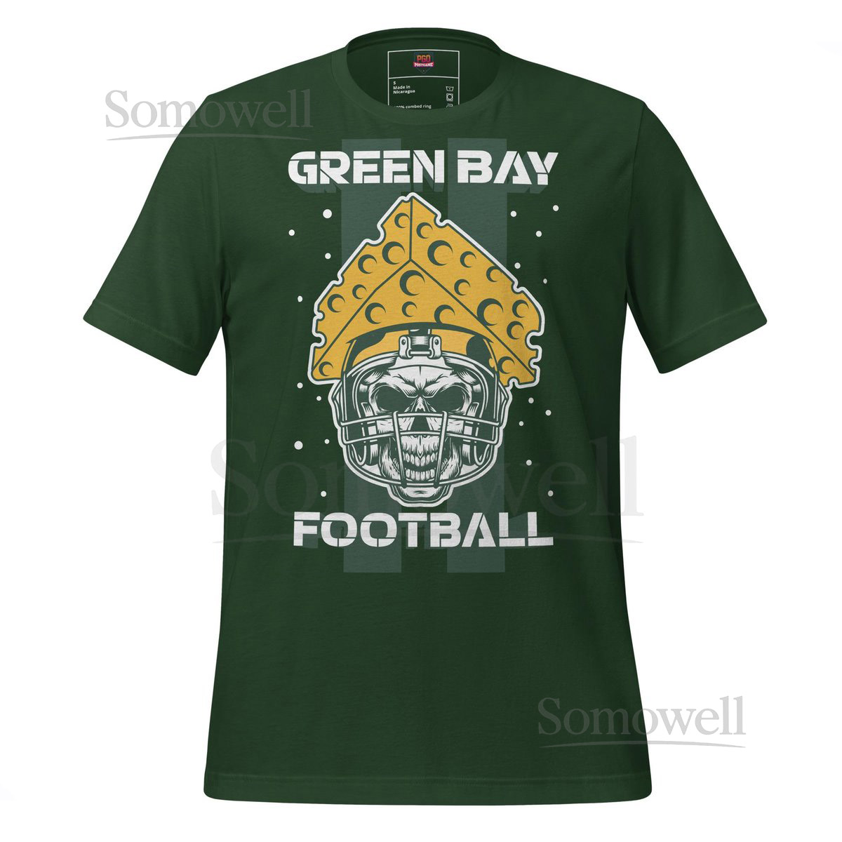 Green Bay Football T-Shirt Vintage Retro Football Fan Gift Milwaukee Sports Apparel_432