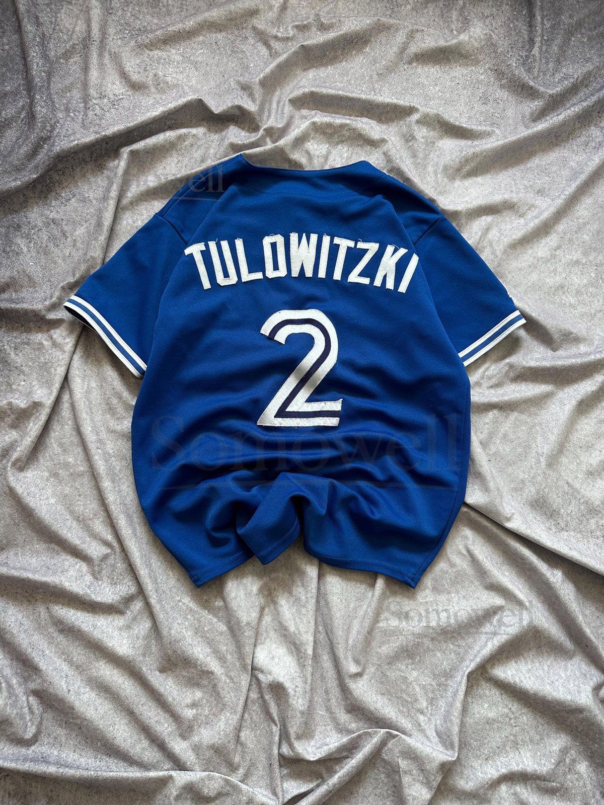 Troy Tulowitzki Toronto Blue Jays Majestic MLB Baseball Jersey Shirt_950
