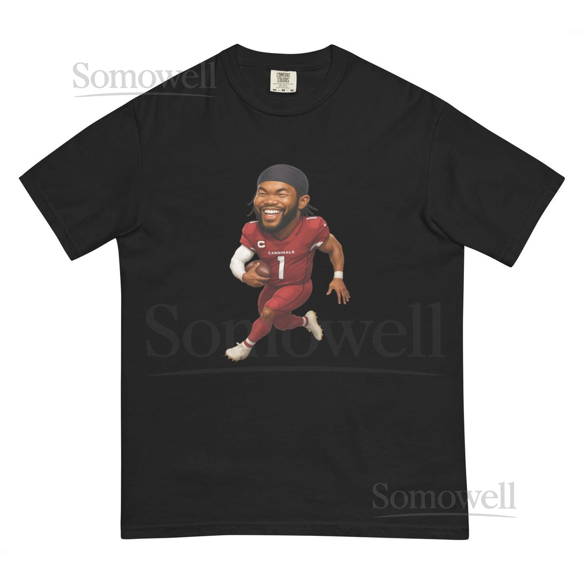 Arizona Cardinals Kyler Murray Unisex garment-dyed heavyweight t-shirt_40