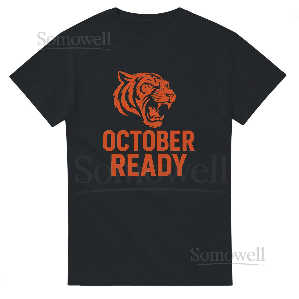 Detroit Tigers October Ready Roaring Tiger T-Shirt_247