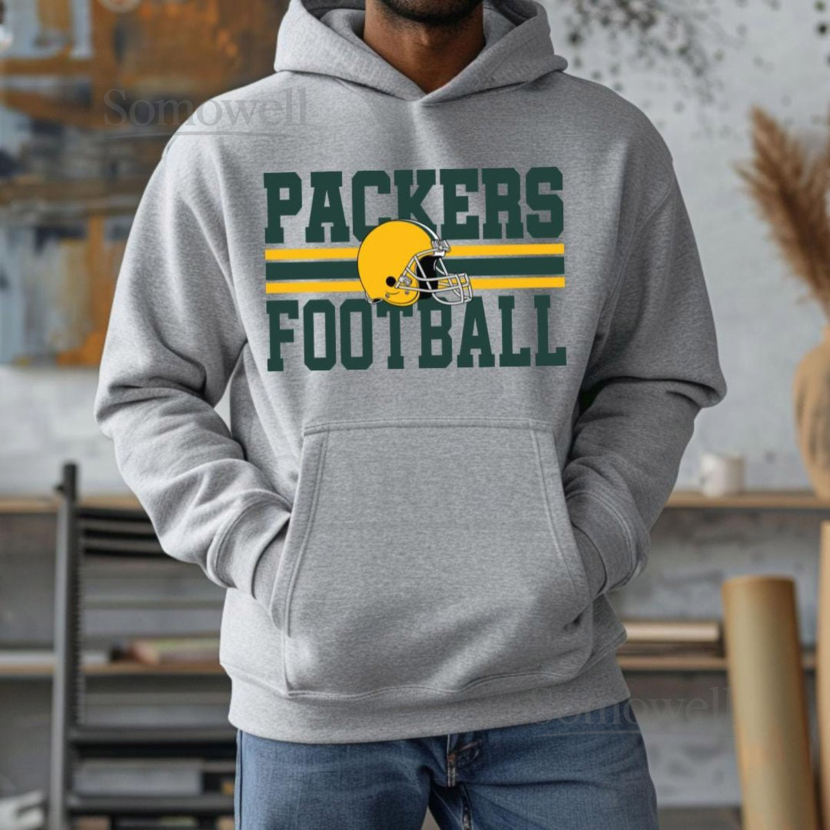 Packers T-Shirt Green Bay Graphic Design Tailgate_625
