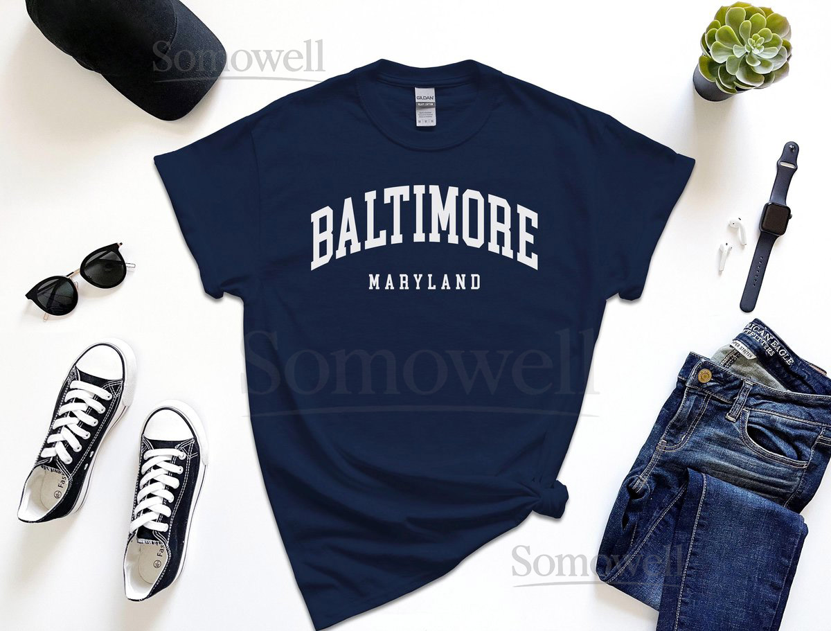 Baltimore Shirt The Charm City of Maryland Tshirt_118