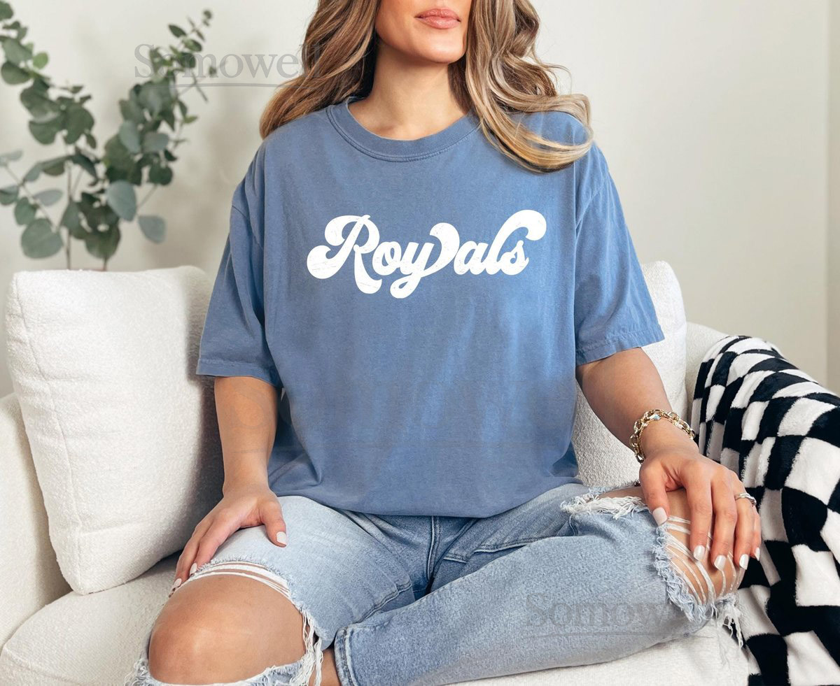 Comfort Colors Royals Mascot Shirt Gameday Tee_88